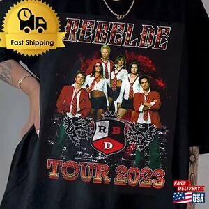 Rebelde Tour Shirt Soy Rbd Concert  T-Shirt